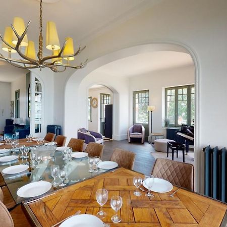 Les Roches Grises, Luxueuse Villa Face Mer, 4Etoiles, Spa Et Jardin Panoramique, Societe La Clef Decamp Granville Exterior photo