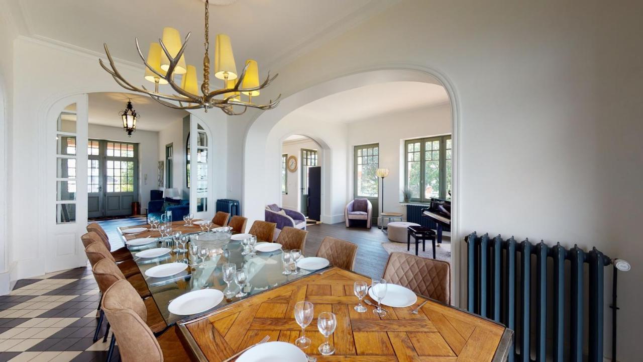 Les Roches Grises, Luxueuse Villa Face Mer, 4Etoiles, Spa Et Jardin Panoramique, Societe La Clef Decamp Granville Exterior photo
