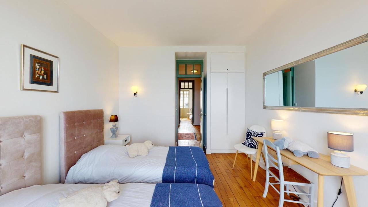 Les Roches Grises, Luxueuse Villa Face Mer, 4Etoiles, Spa Et Jardin Panoramique, Societe La Clef Decamp Granville Exterior photo