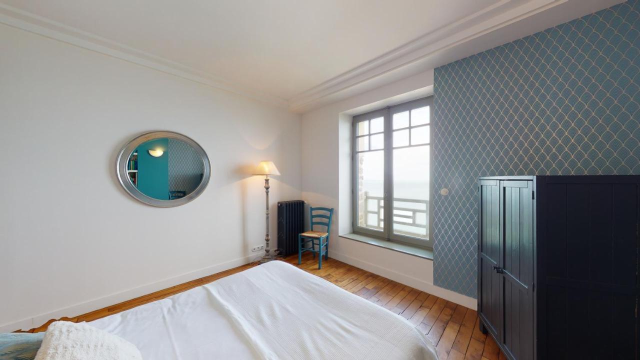 Les Roches Grises, Luxueuse Villa Face Mer, 4Etoiles, Spa Et Jardin Panoramique, Societe La Clef Decamp Granville Exterior photo