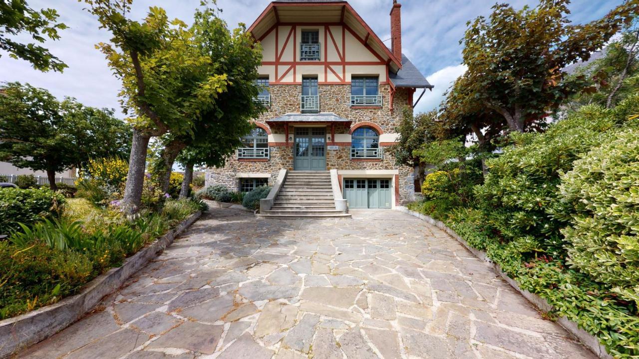 Les Roches Grises, Luxueuse Villa Face Mer, 4Etoiles, Spa Et Jardin Panoramique, Societe La Clef Decamp Granville Exterior photo